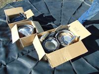    (3) Boxes of Used Aluminum Pots and Lids