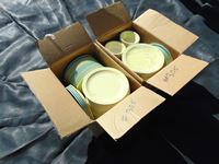    (2) Boxes of Melmac Dishes & Soup Bowls