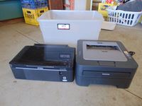    Brother Hl-2240d Laser Printer & Epson Stylus Nx125 P5 Printer/copier