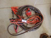    Propane Hose with Regulator & (2) Sets of Booster Cables