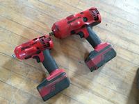  Snap On  (2) Cordless Impacts