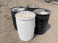    (4) 45 Gallon Barrels