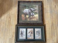    (2) Painting of African Animals