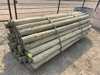    (50) 5-6 Inch x 8 Ft  Fence Rails