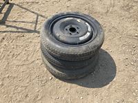    (3) 135/80d16 Tires W/ Rims