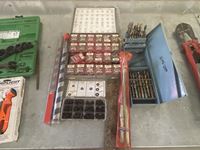    Assortment of Drill Bits & Tap Seat Kit