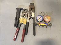    Assortment of Crimpers and AC Gages