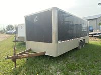 2008 Charmac  8 ft x 20 ft T/A Enclosed Utility Trailer