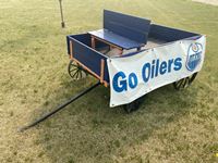    4 ft x 6 ft Edmonton Oilers Ornamental Yard Wagon