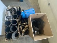    Assortment of Fernco Clamps and Misc Clamps