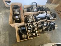    Assortment of Fernco Clamps and Misc Clamps