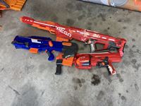    (3) Nerf Guns