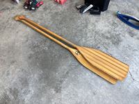    (2) Wooden Oars