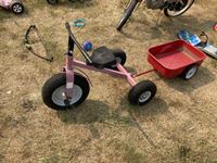    Kids Trike W/ Wagon