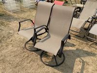    (2) Swivel Garden Chairs