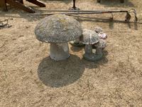    (4) Mushroom Lawn Ornaments