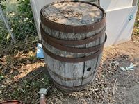    Antique Wooden Barrel