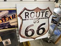    Route 66 Plaque