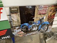    Harley Davidson Plaque