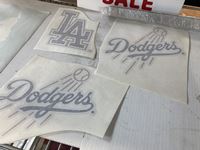    (3) Dodgers Stickers
