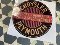    Plymouth Sticker