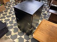   Wooden 3 Draw Filing Cabinet
