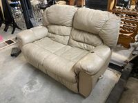    Leather Love Seat