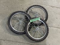    (3) 16 X 1.75 Bicycle Tires