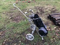    Golf Clubs & Bag with Cart