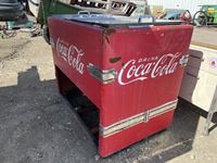    Antique Coke Cooler