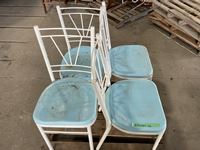    (4) Metal Chairs