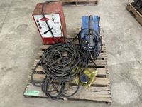    (2) Welders with Cables, Stinger & Wire