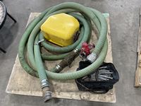    2 Inch Such in Hose, 12 Inch Spikes, Diesel Jerry Can