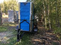    Rapid Bluestar Portable Toilet on Trailer