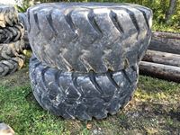    (2) Firestone 26.5 X 25 Tires