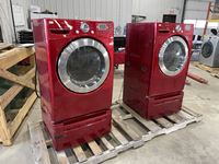    LG Steam Washer & Steam Dryer