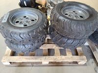   (4) Quad Tires on Rims