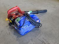    Campbell Hausfeld Pressure Washer and Homelite Gas Powered Leaf Blower
