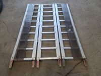    65 Inch Trifold Aluminum Quad Ramps