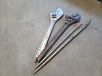   Crescent Wrenches and Pry Bars