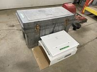    Schneider Panel Box and Black Poly Tool Box
