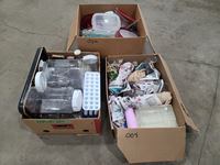    (3) Boxes of Housewares
