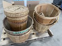    (6) Wicker Baskets