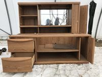    (2) Piece Wall Cabinet Unit