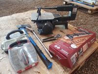    Scroll Saw, Ax, Sign Pro Guide, Miscellaneous Tools