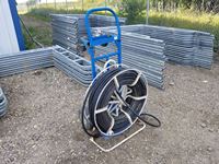    Dolly with Reel & Pressure Washer Hose