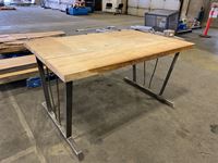    Wood/Metal Table