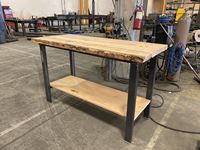    Wood/Metal Table