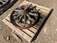    15 Inch Wooden Wagon Wheel
