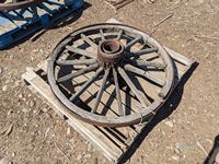    10 Inch Wooden Wagon Wheel